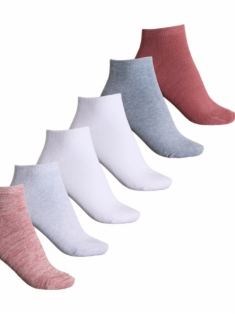 Born 6-Pack Women’s Size 4-10 Full-Cushioned Quarter Crew Socks